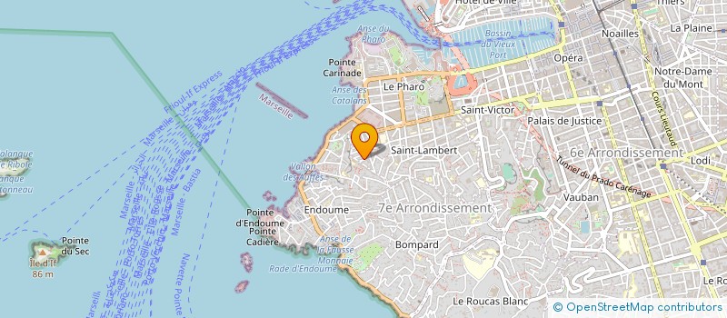 localisation de l'entreprise MADAME CONCEPTION MAYA à MARSEILLE