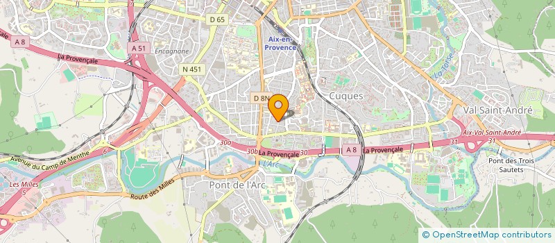 localisation de l'entreprise MADAME CONCEPTION VAN DER PUT à AIX EN PROVENCE