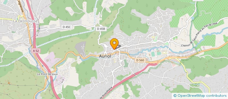 localisation de l'entreprise MADAME CONCETTA CARBONE à AURIOL