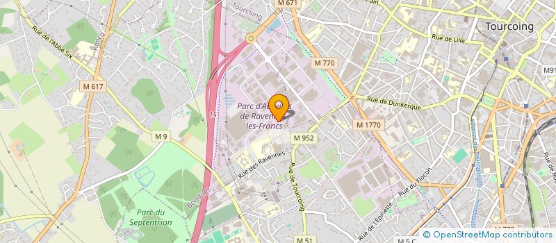 localisation de l'entreprise MADAME CONCETTA DI NATALE  BONDUES