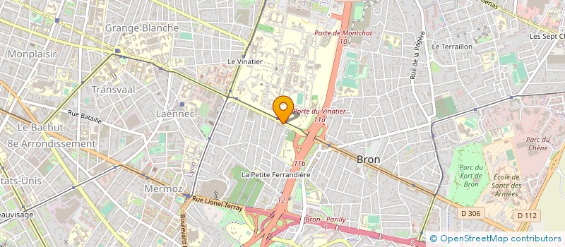 localisation de l'entreprise MADAME CONCETTA LISEO  BRON