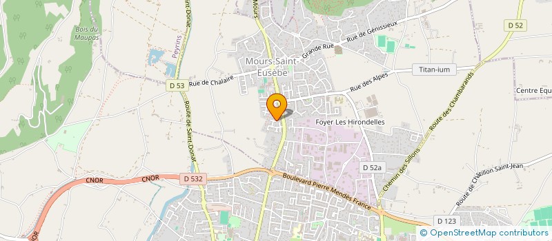 localisation de l'entreprise MADAME CONCETTA MADONIA  MOURS-SAINT-EUSEBE