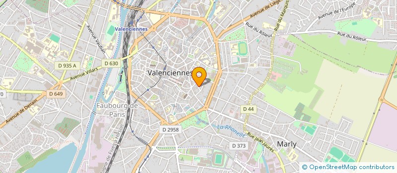 localisation de l'entreprise MADAME CONCETTA SORTINO à VALENCIENNES