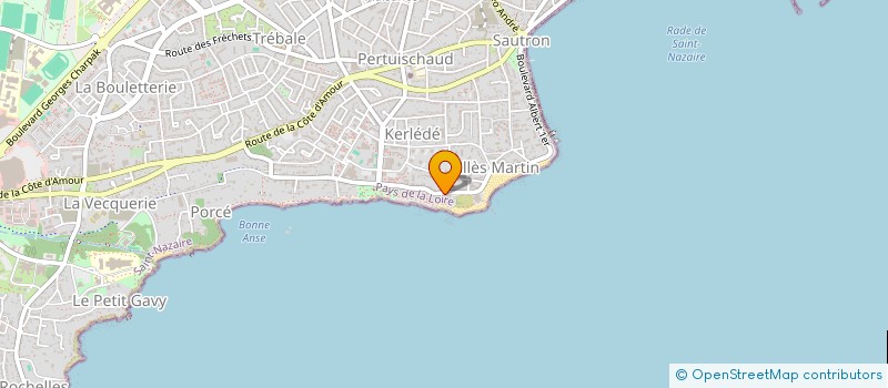 localisation de l'entreprise MADAME CONCHITA GONZALEZ  SAINT-NAZAIRE