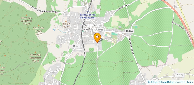 localisation de l'entreprise MADAME CONCHITA GRAU  SAINT-GENIES-DE-MALGOIRES