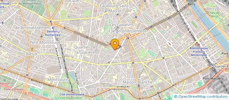 localisation de l'entreprise MADAME CONGYAO ZHENG  PARIS