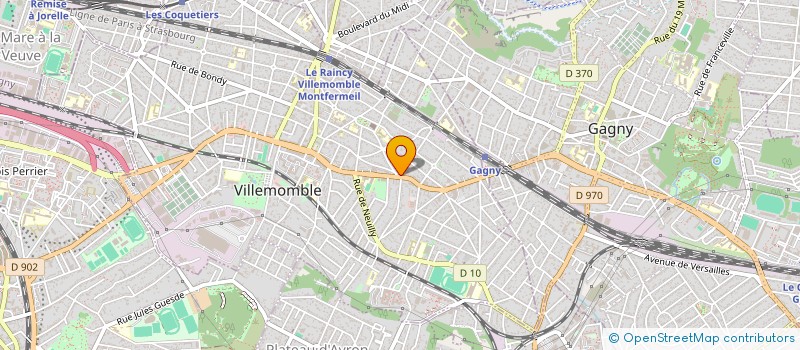 localisation de l'entreprise MADAME CONNCEICAO MINA à VILLEMOMBLE