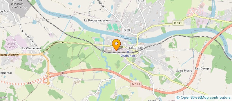 localisation de l'entreprise MADAME CONNY VAN SETTEN  CHABANAIS