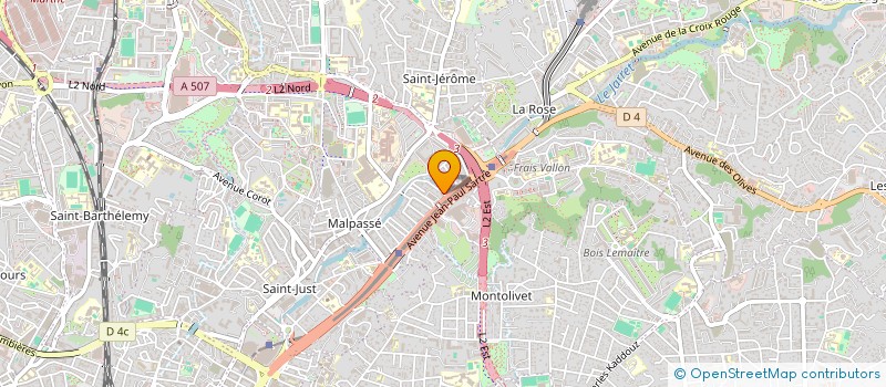 localisation de l'entreprise MADAME CONSSEICCAO DE MATOS à MARSEILLE