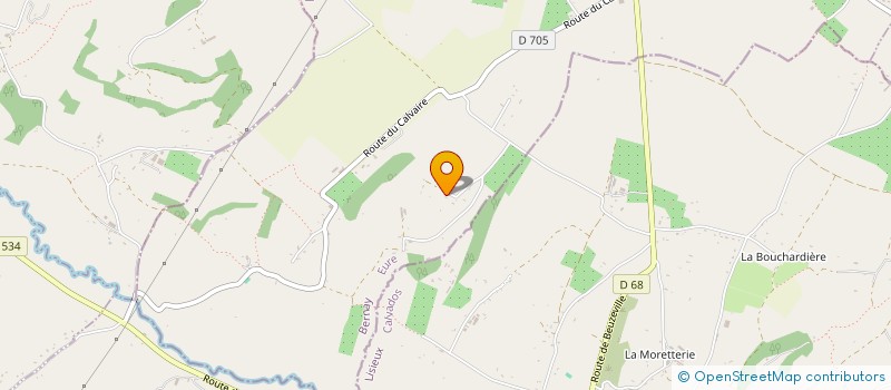 localisation de l'entreprise MADAME CONSTANCE ACHENZA  LA LANDE-SAINT-LEGER