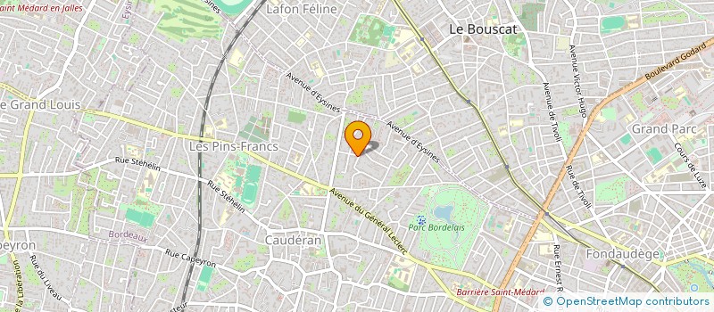 localisation de l'entreprise MADAME CONSTANCE ALARY  BORDEAUX