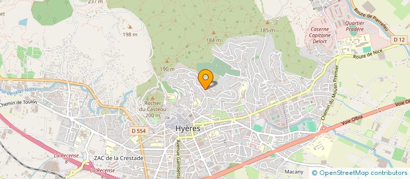 localisation de l'entreprise MADAME CONSTANCE AMAUDRIC  HYERES