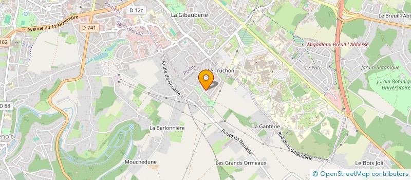 localisation de l'entreprise MADAME CONSTANCE ANGELINI à MIGNALOUX-BEAUVOIR