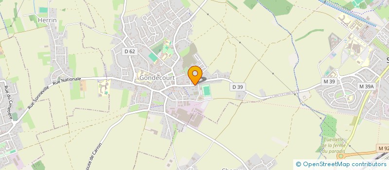 localisation de l'entreprise MADAME CONSTANCE ARAMINI  GONDECOURT