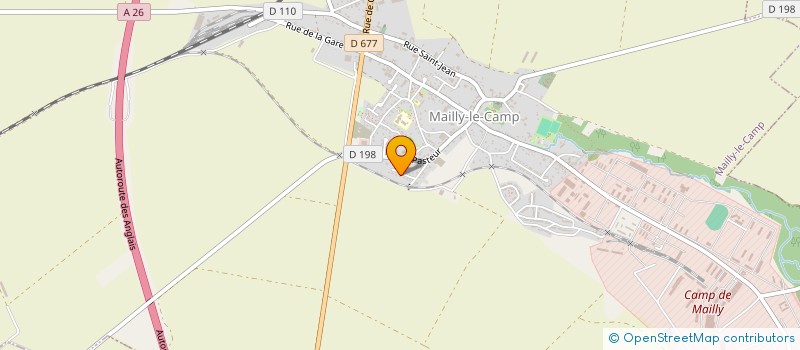 localisation de l'entreprise MADAME CONSTANCE AZNAR à MAILLY-LE-CAMP