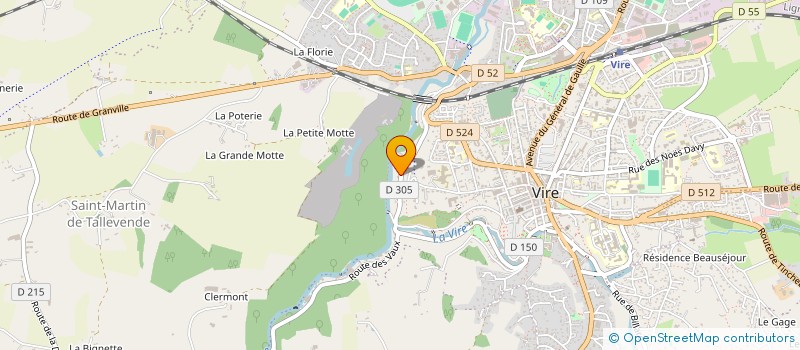 localisation de l'entreprise MADAME CONSTANCE BARBE  VIRE-NORMANDIE