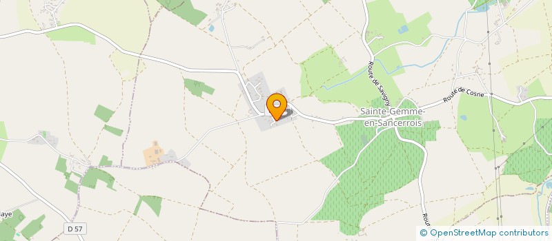 localisation de l'entreprise MADAME CONSTANCE BEUCHON  SAINTE-GEMME-EN-SANCERROIS