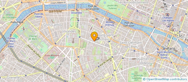 localisation de l'entreprise MADAME CONSTANCE BILLOT  PARIS