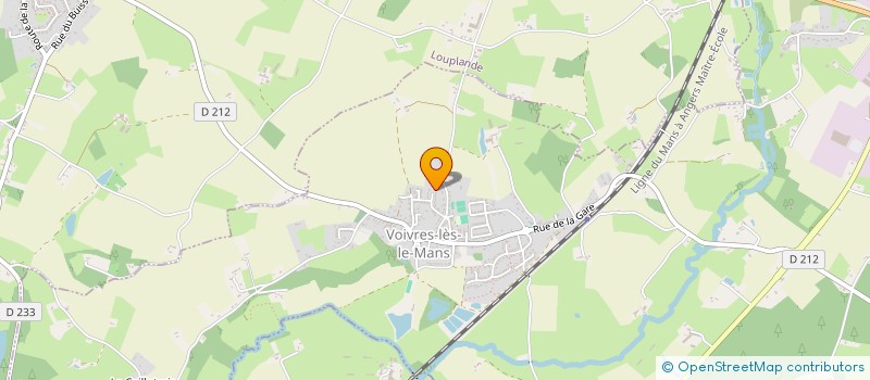 localisation de l'entreprise MADAME CONSTANCE BILLY  VOIVRES-LES-LE-MANS