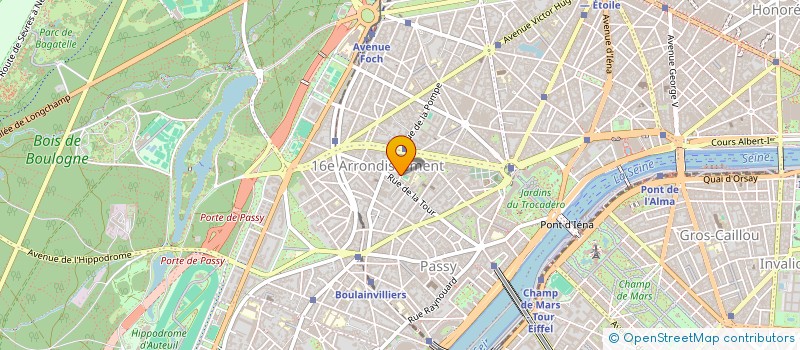 localisation de l'entreprise MADAME CONSTANCE BOUCHAUD  PARIS