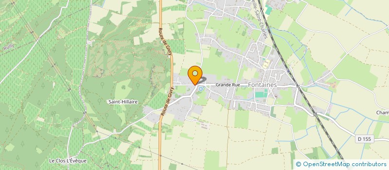 localisation de l'entreprise MADAME CONSTANCE BOUCHER  FONTAINES