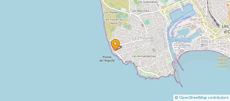 localisation de l'entreprise MADAME CONSTANCE BOUDARD  LES SABLES-D'OLONNE