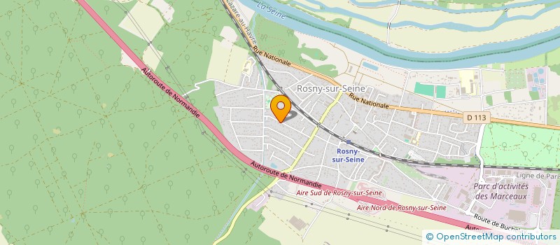 localisation de l'entreprise MADAME CONSTANCE BOUDET à ROSNY-SUR-SEINE