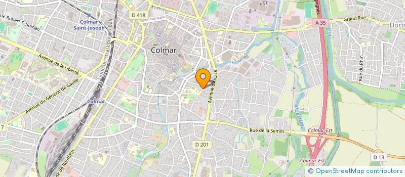 localisation de l'entreprise MADAME CONSTANCE BOUTIGNY  COLMAR