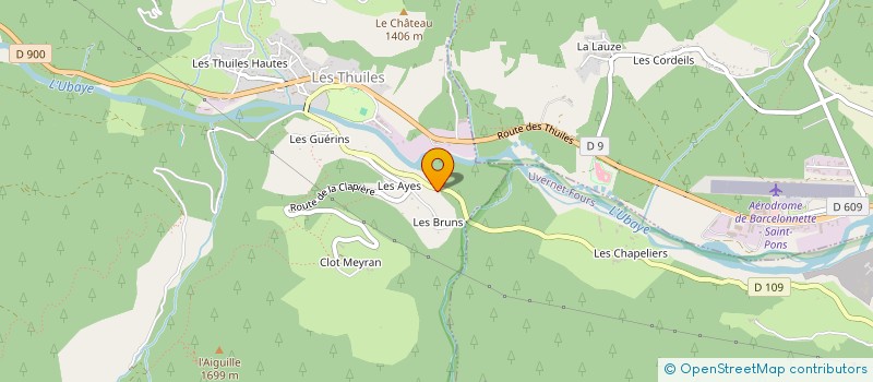 localisation de l'entreprise MADAME CONSTANCE BOUVET à UVERNET FOURS