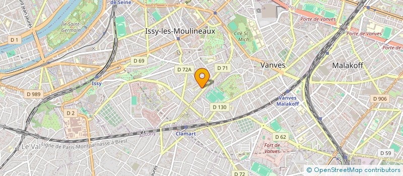 localisation de l'entreprise MADAME CONSTANCE CHARTUS à ISSY LES MOULINEAUX