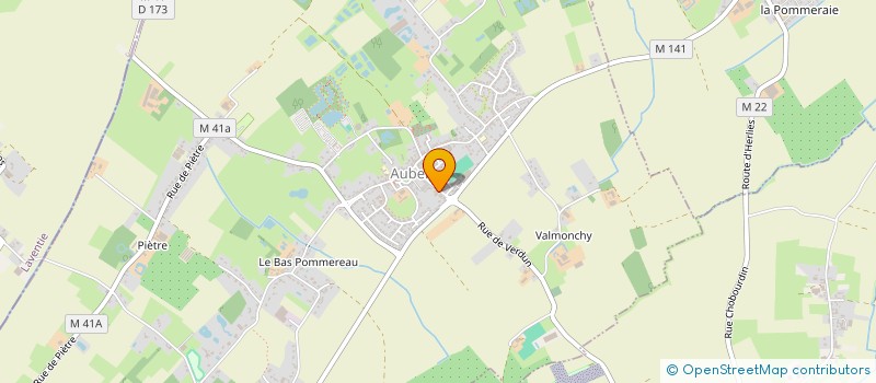 localisation de l'entreprise MADAME CONSTANCE CLIQUENNOIS à AUBERS