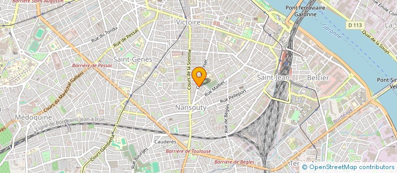 localisation de l'entreprise MADAME CONSTANCE CONSTANCE LE BIHAN  BORDEAUX