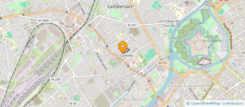 localisation de l'entreprise MADAME CONSTANCE COTTREAU à LAMBERSART