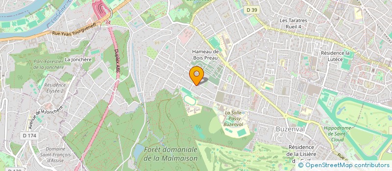 localisation de l'entreprise MADAME CONSTANCE DE MARION DE GLATIGNY à RUEIL-MALMAISON
