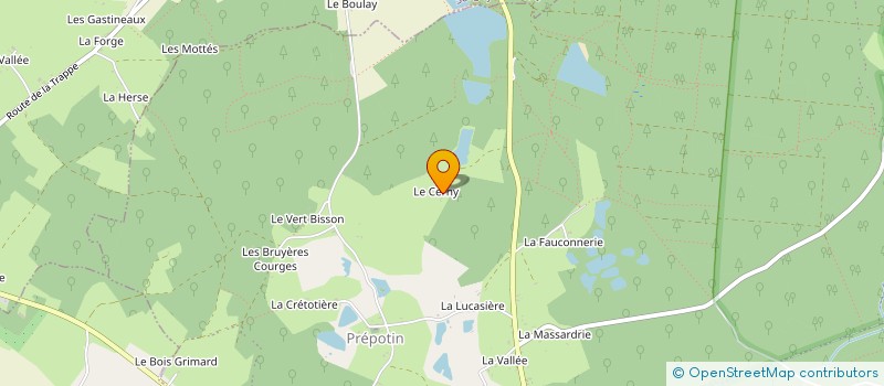 localisation de l'entreprise MADAME CONSTANCE DE RAVINEL à TOUROUVRE AU PERCHE