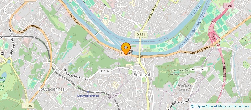 localisation de l'entreprise MADAME CONSTANCE DEVISMES  BOUGIVAL