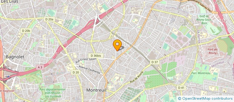 localisation de l'entreprise MADAME CONSTANCE FARAH à MONTREUIL