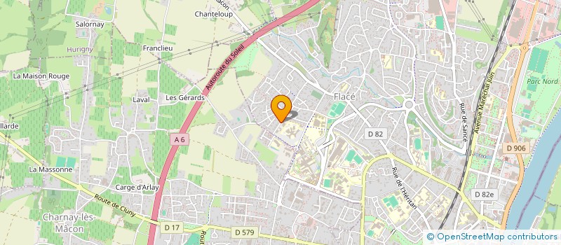 localisation de l'entreprise MADAME CONSTANCE FLORE DESMAIZIERES à MACON