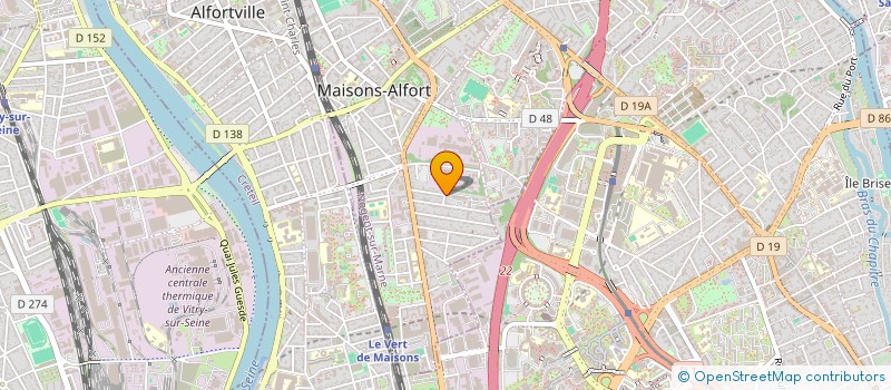 localisation de l'entreprise MADAME CONSTANCE FOUCHE à MAISONS-ALFORT