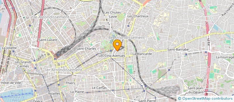 localisation de l'entreprise MADAME CONSTANCE FREMIOT  MARSEILLE