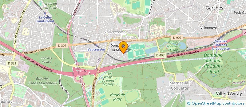 localisation de l'entreprise MADAME CONSTANCE GAVEAU  MARNES-LA-COQUETTE