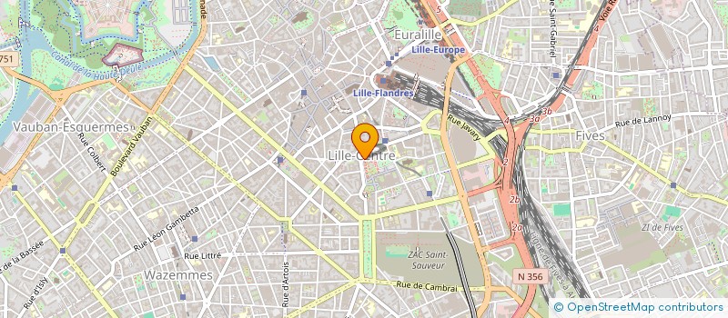 localisation de l'entreprise MADAME CONSTANCE GAY  LILLE