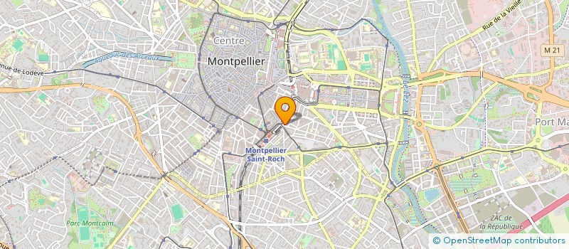 localisation de l'entreprise MADAME CONSTANCE GERMANN à MONTPELLIER