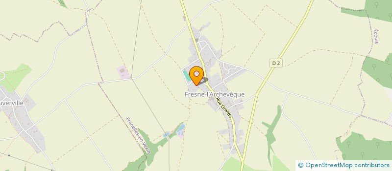 localisation de l'entreprise MADAME CONSTANCE GINCOURT  FRENELLES-EN-VEXIN