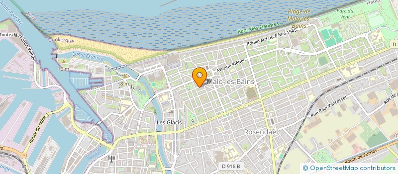 localisation de l'entreprise MADAME CONSTANCE GODART à DUNKERQUE