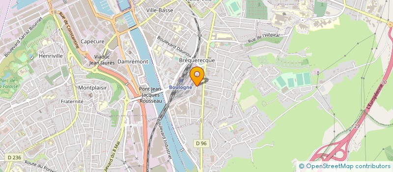 localisation de l'entreprise MADAME CONSTANCE GOUDALLE  BOULOGNE-SUR-MER