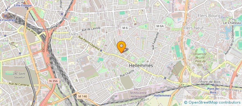 localisation de l'entreprise MADAME CONSTANCE GRAFTEAUX à LILLE