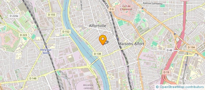 localisation de l'entreprise MADAME CONSTANCE GRARD  ALFORTVILLE