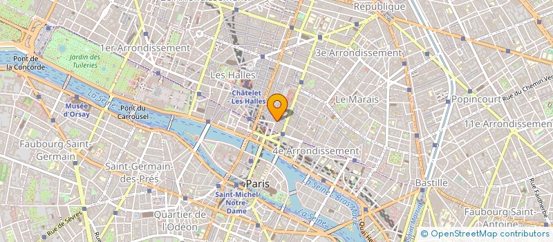 localisation de l'entreprise MADAME CONSTANCE GRISON  PARIS