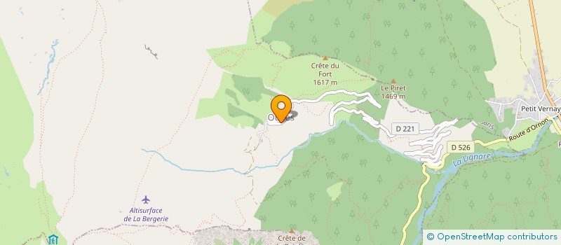 localisation de l'entreprise MADAME CONSTANCE GUERS  OULLES